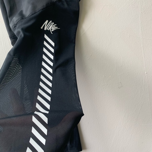 Nike PLUS Training Tights FIT MESH LEGGING LOGO - Picture 9 of 12